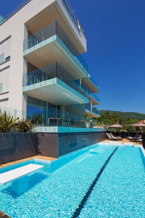 Opatija Deluxe Apartment With Swimming Pool Exterior photo